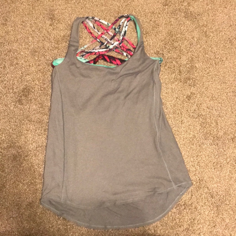 Size 8 Lululemon free to be wild Tank!